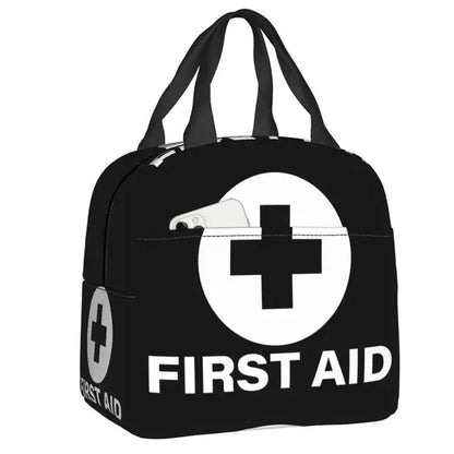 First Aid Emergency Medicine Lunch Bag