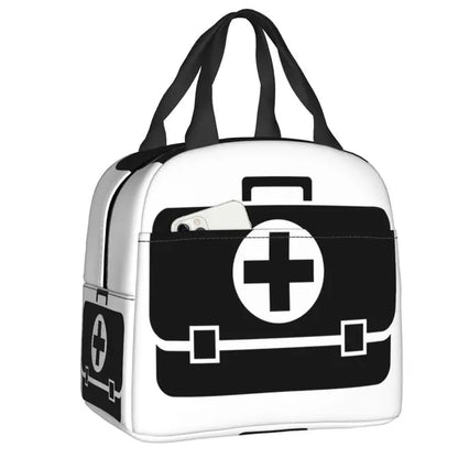 First Aid Emergency Medicine Lunch Bag