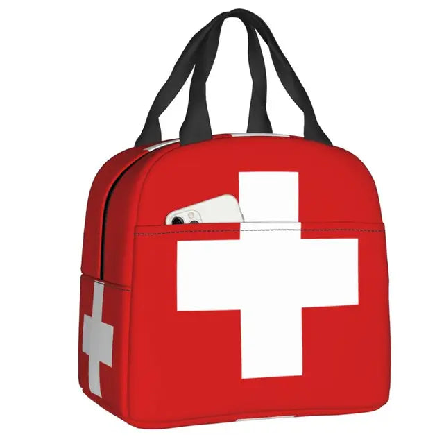 First Aid Emergency Medicine Lunch Bag