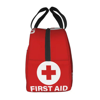 First Aid Emergency Medicine Lunch Bag