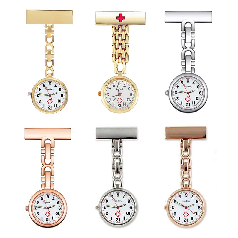 Portable Luminous Nurse Pocket Watch