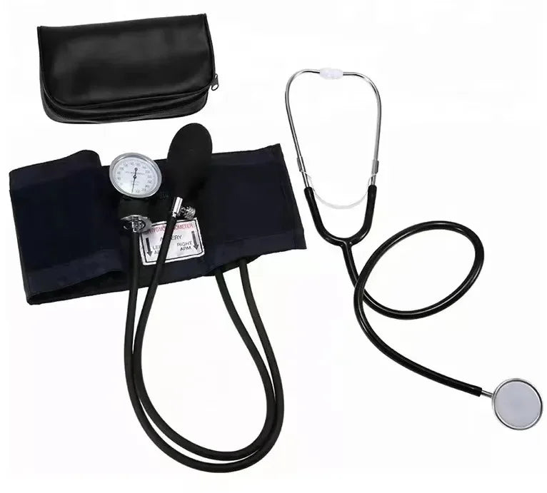 Manual Blood Pressure Stethoscope with Zipper Bag