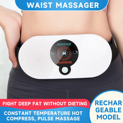 Smart Heating Pad Abdominal Belt Waist Vibration Massage Device