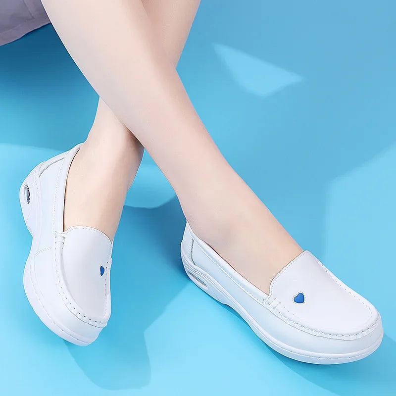 Nurse hospital work air cushion shoes