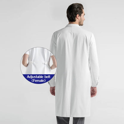 High Quality Hospital Nursing Uniform Medical White Lab Coat