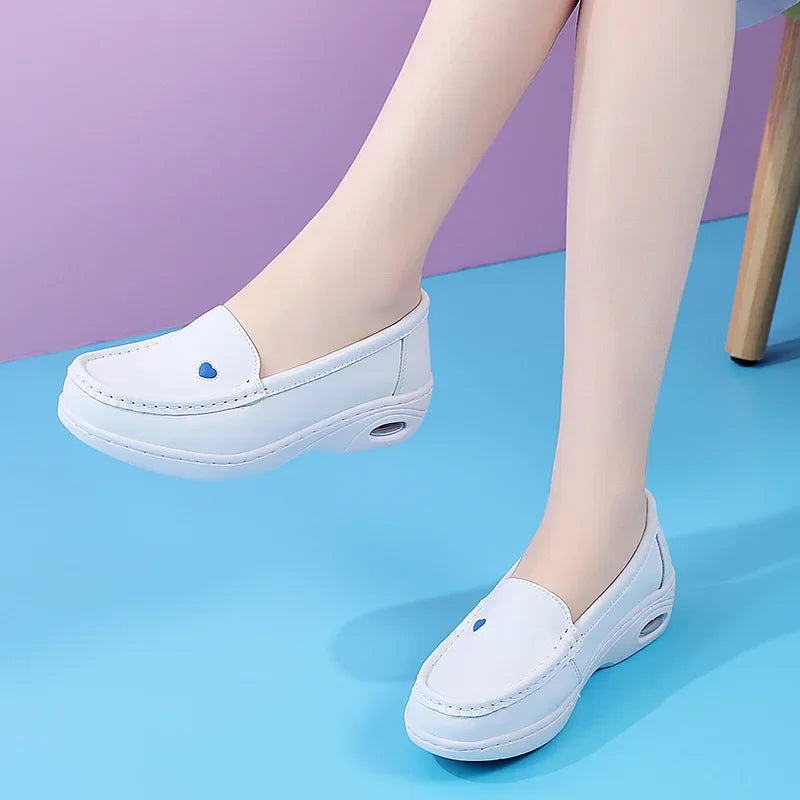 Nurse hospital work air cushion shoes