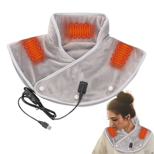 Neck & Shoulder Fast Heating Pad Safe Shoulder Wa Shawl