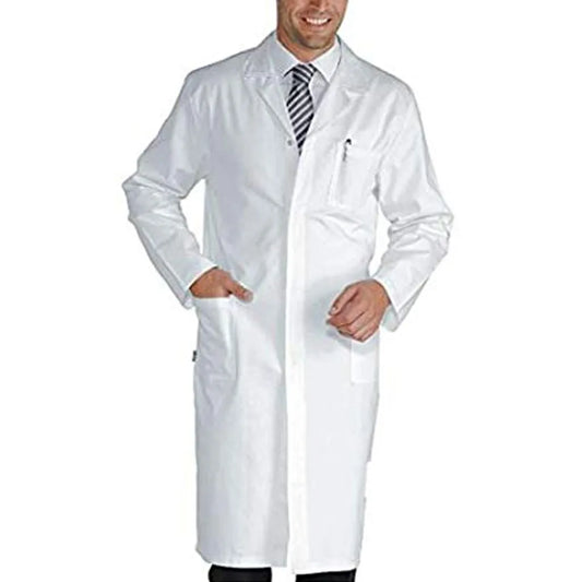 Nurse Overalls Laboratory White Coat Long-sleeved Doctor's Uniform